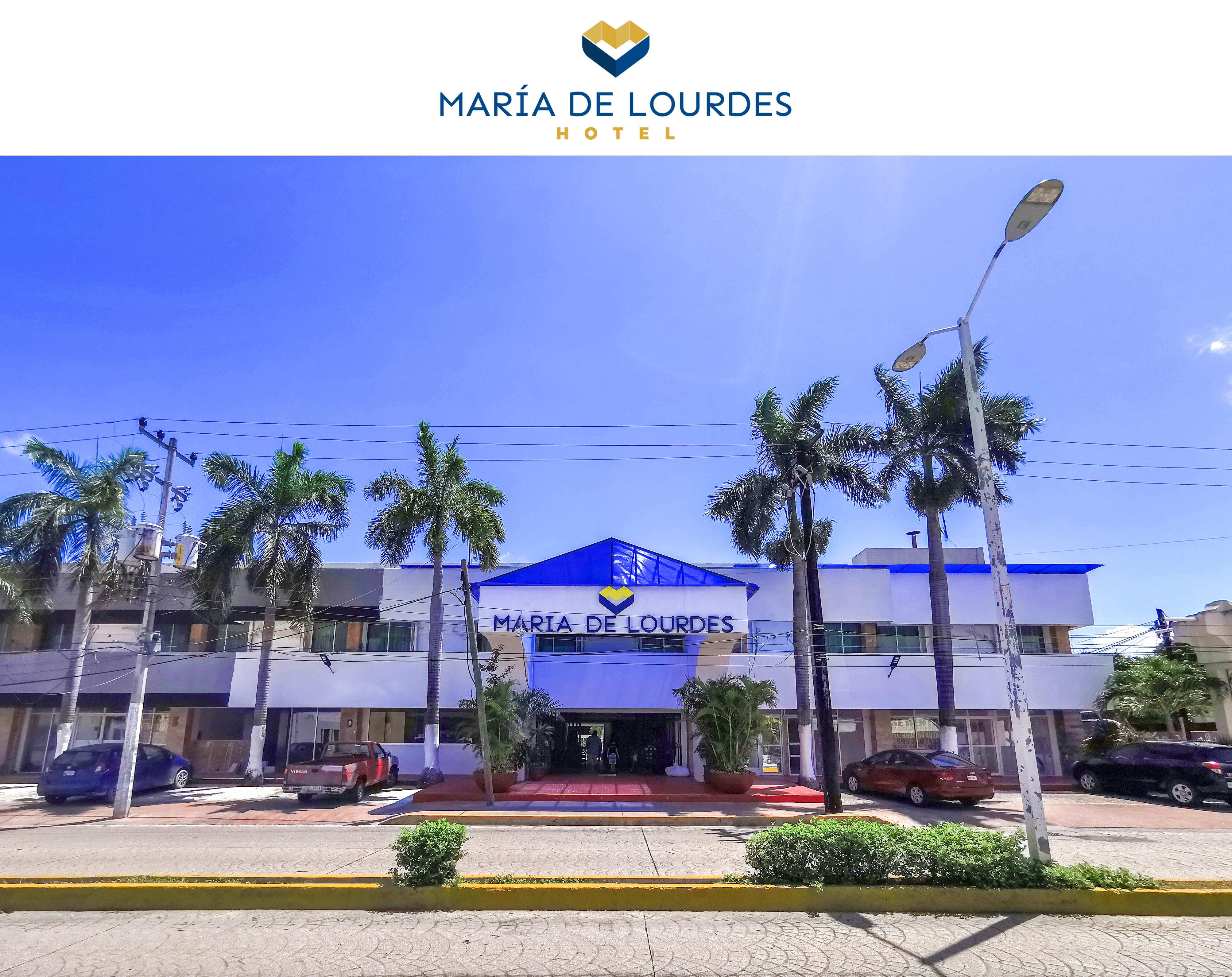 Hotel Maria de Lourdes Cancún Buitenkant foto