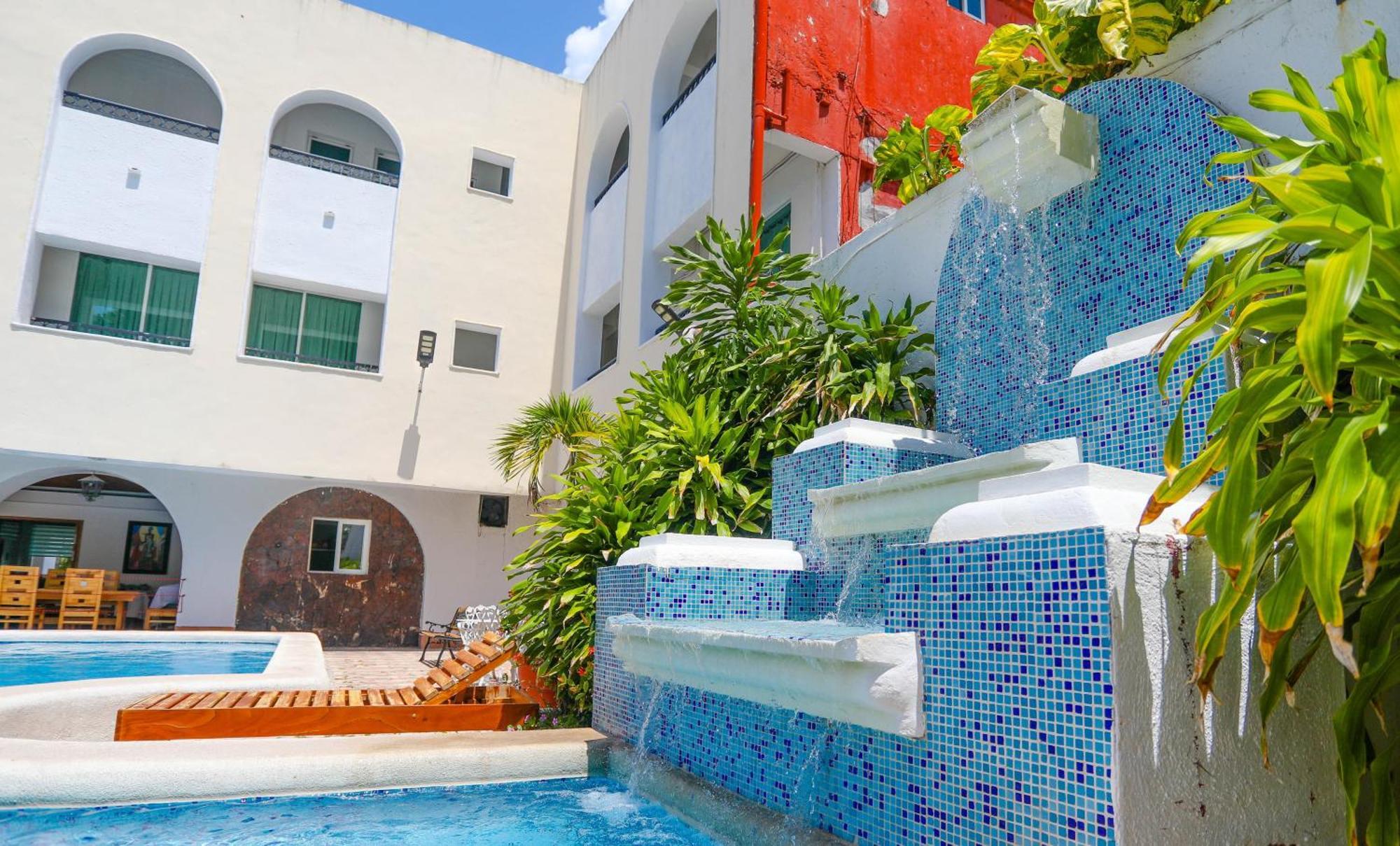 Hotel Maria de Lourdes Cancún Buitenkant foto