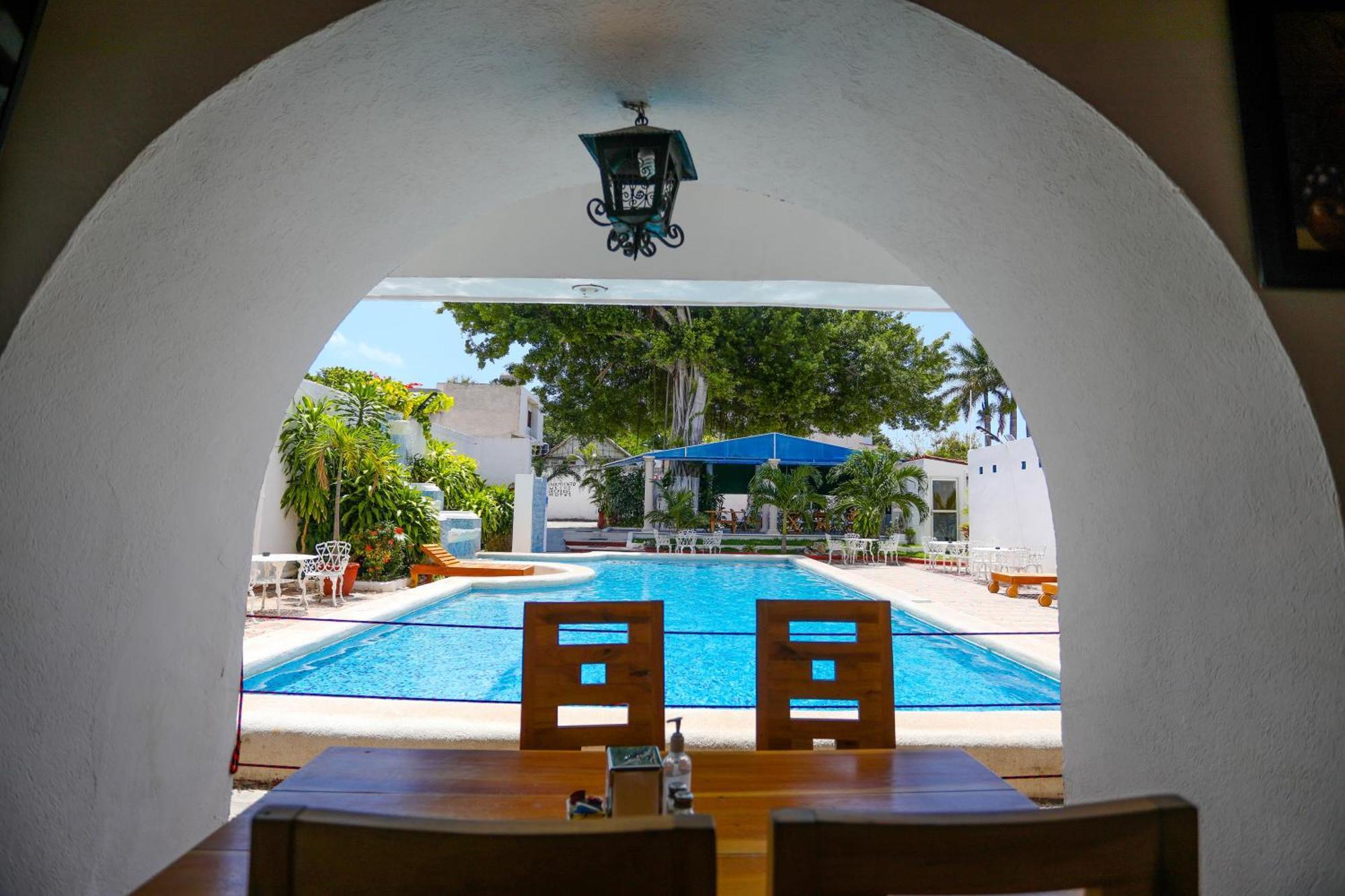 Hotel Maria de Lourdes Cancún Buitenkant foto