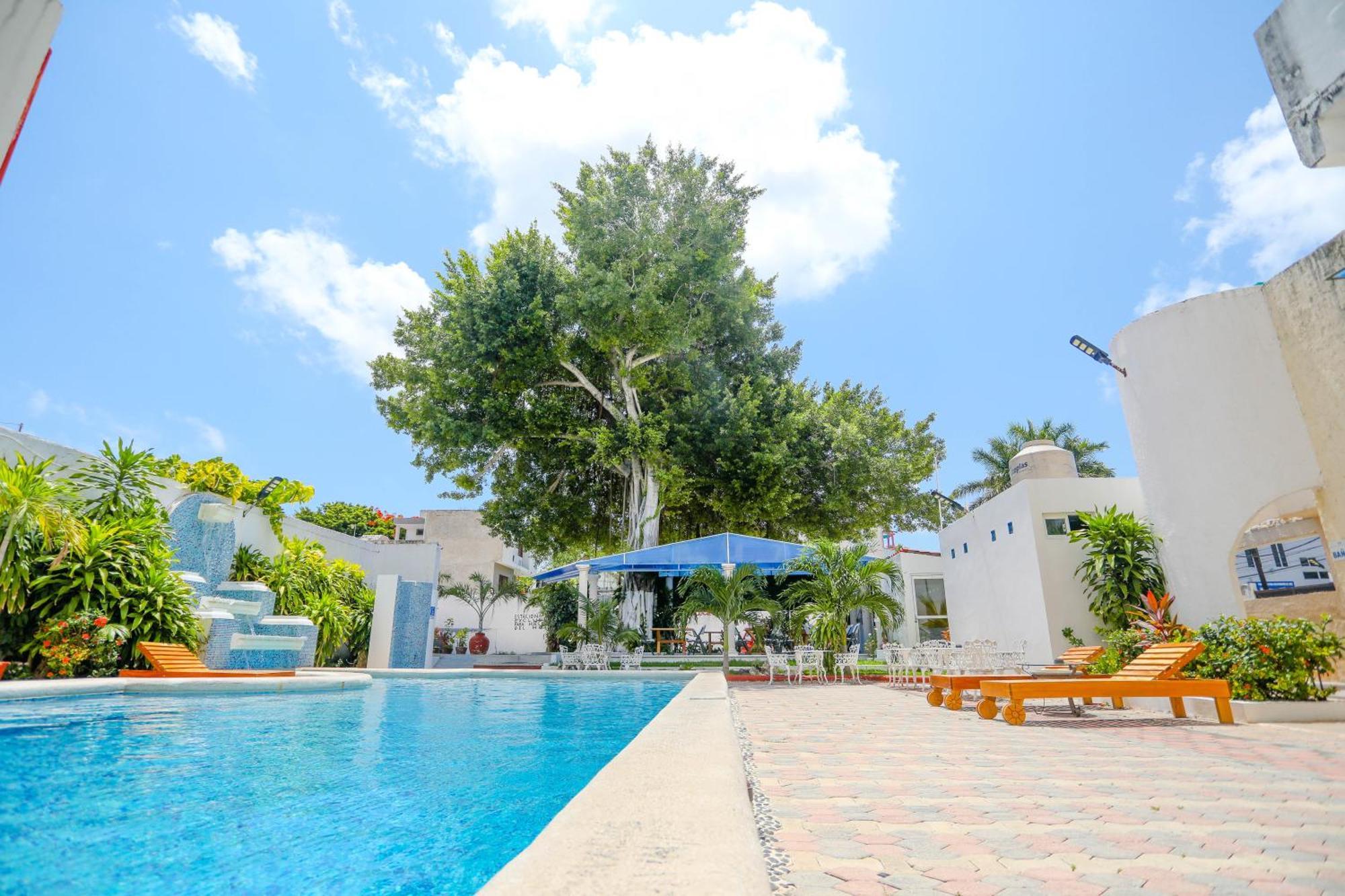 Hotel Maria de Lourdes Cancún Buitenkant foto