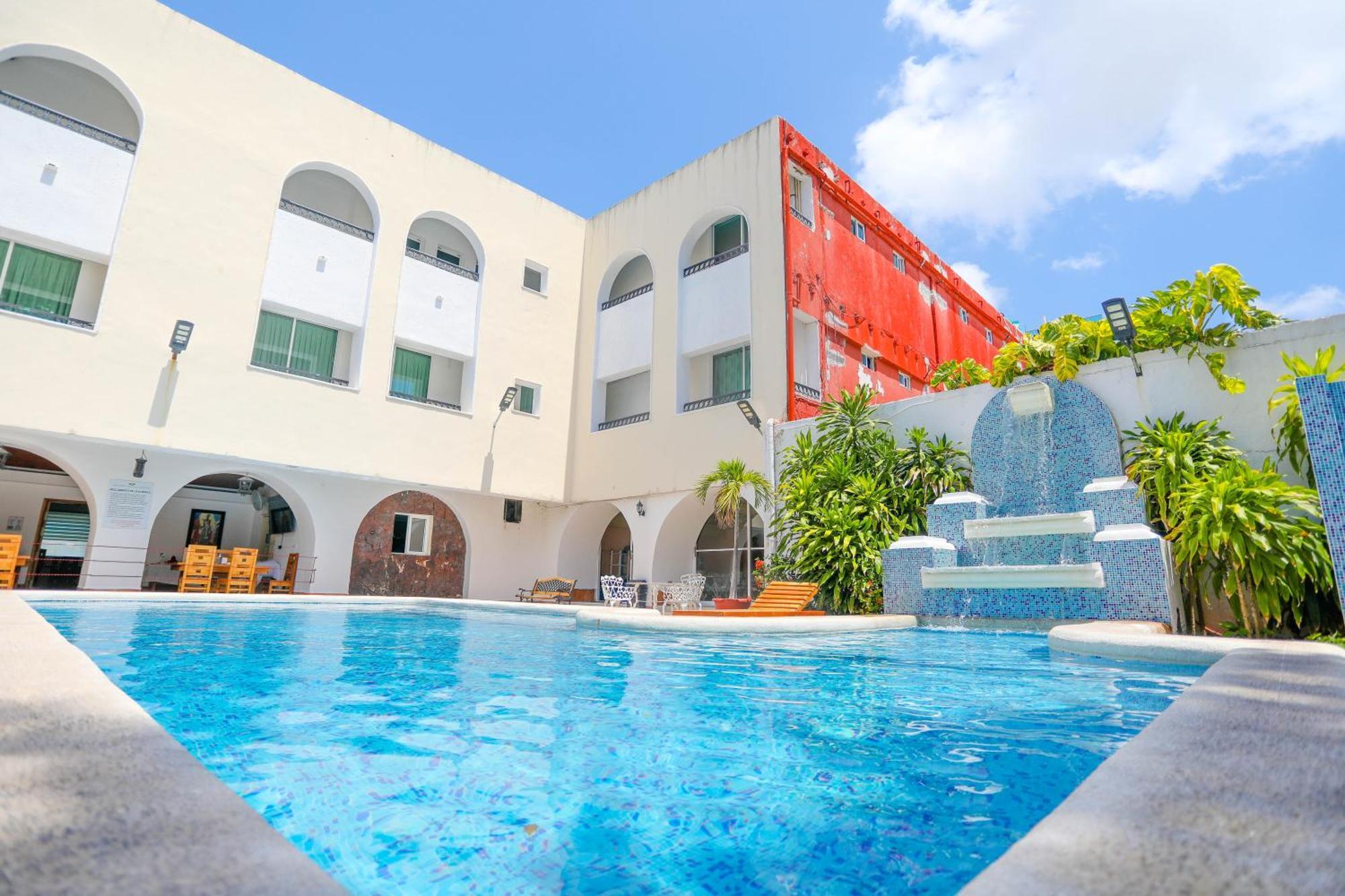Hotel Maria de Lourdes Cancún Buitenkant foto