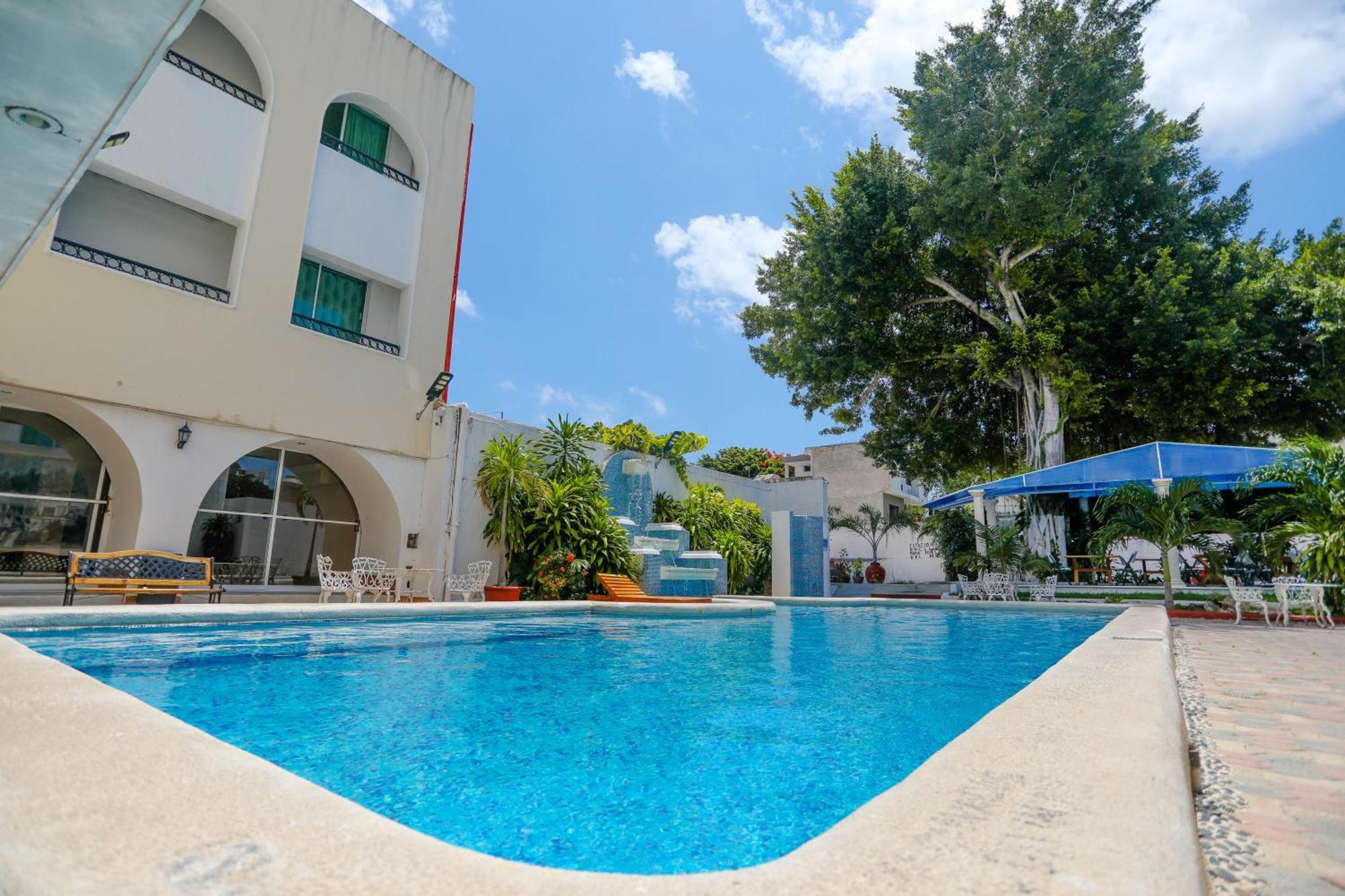 Hotel Maria de Lourdes Cancún Buitenkant foto